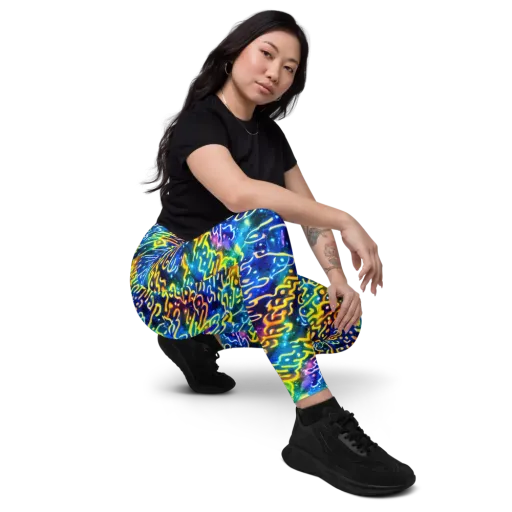 Astral Ampersand on a Leggings with Pockets
