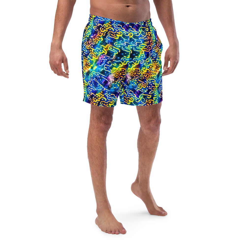 Astral Ampersand on Swim Trunks — Front
