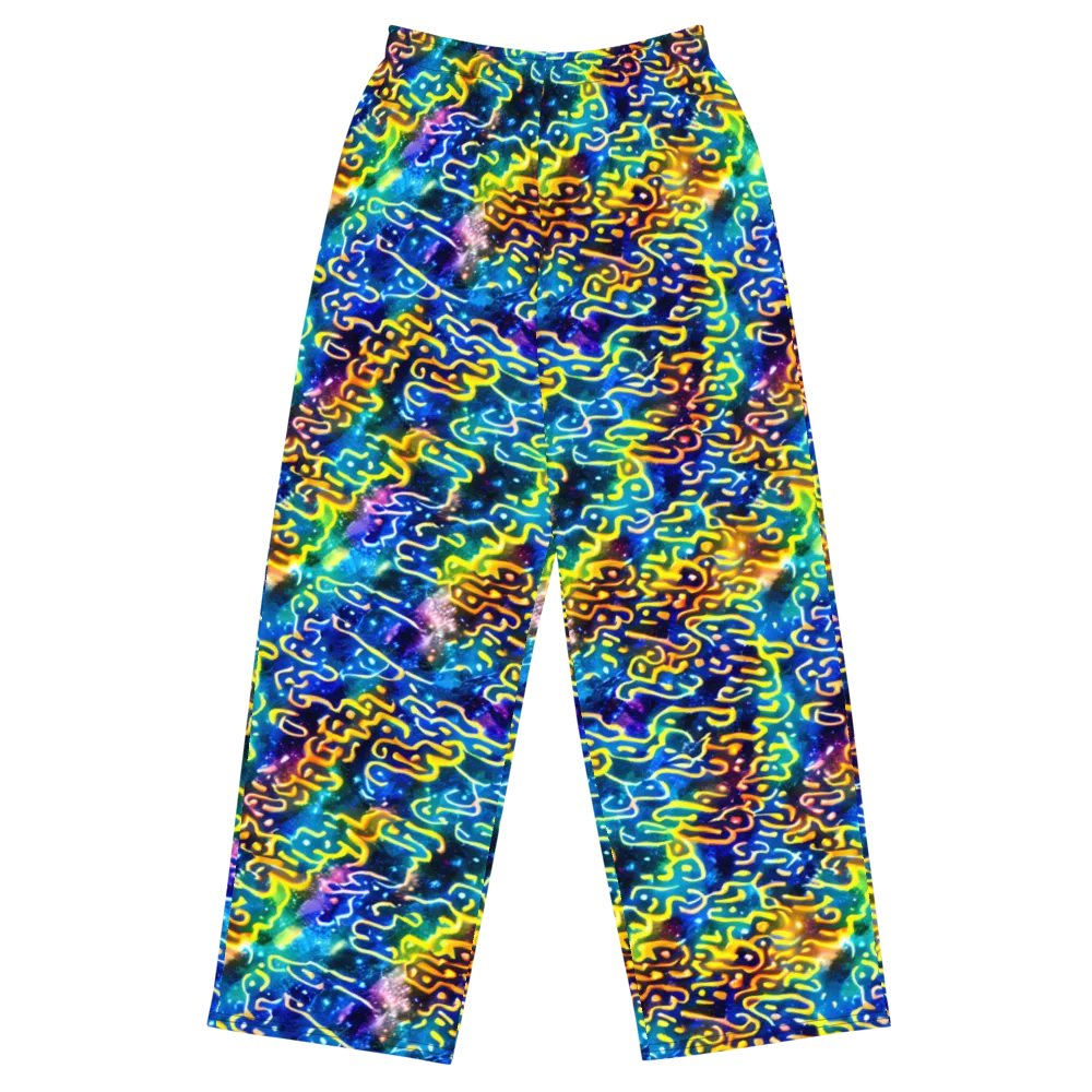 Astral Ampersand on Wide-Leg Pants — Front