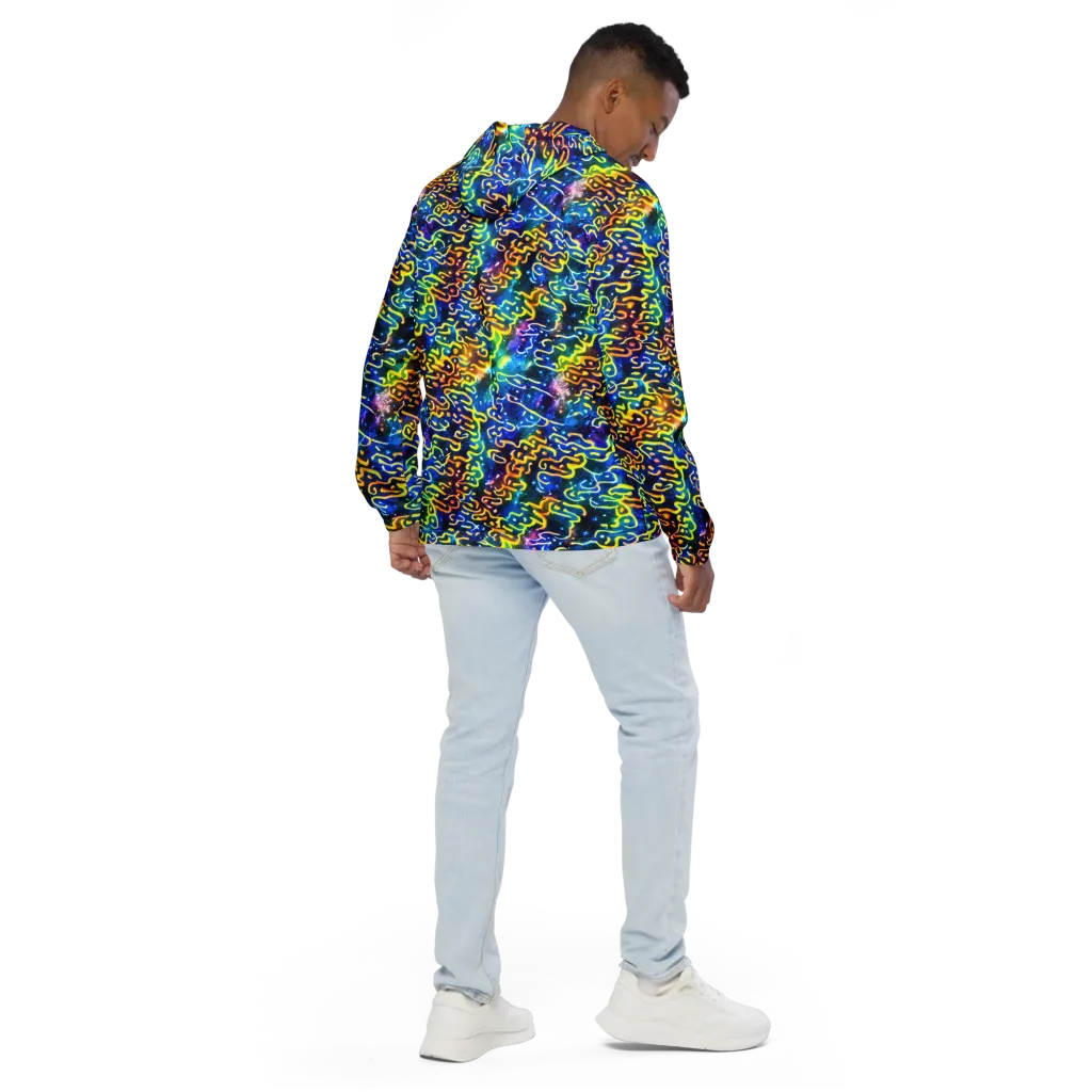 Astral Ampersand on Men's Windbreaker — Back