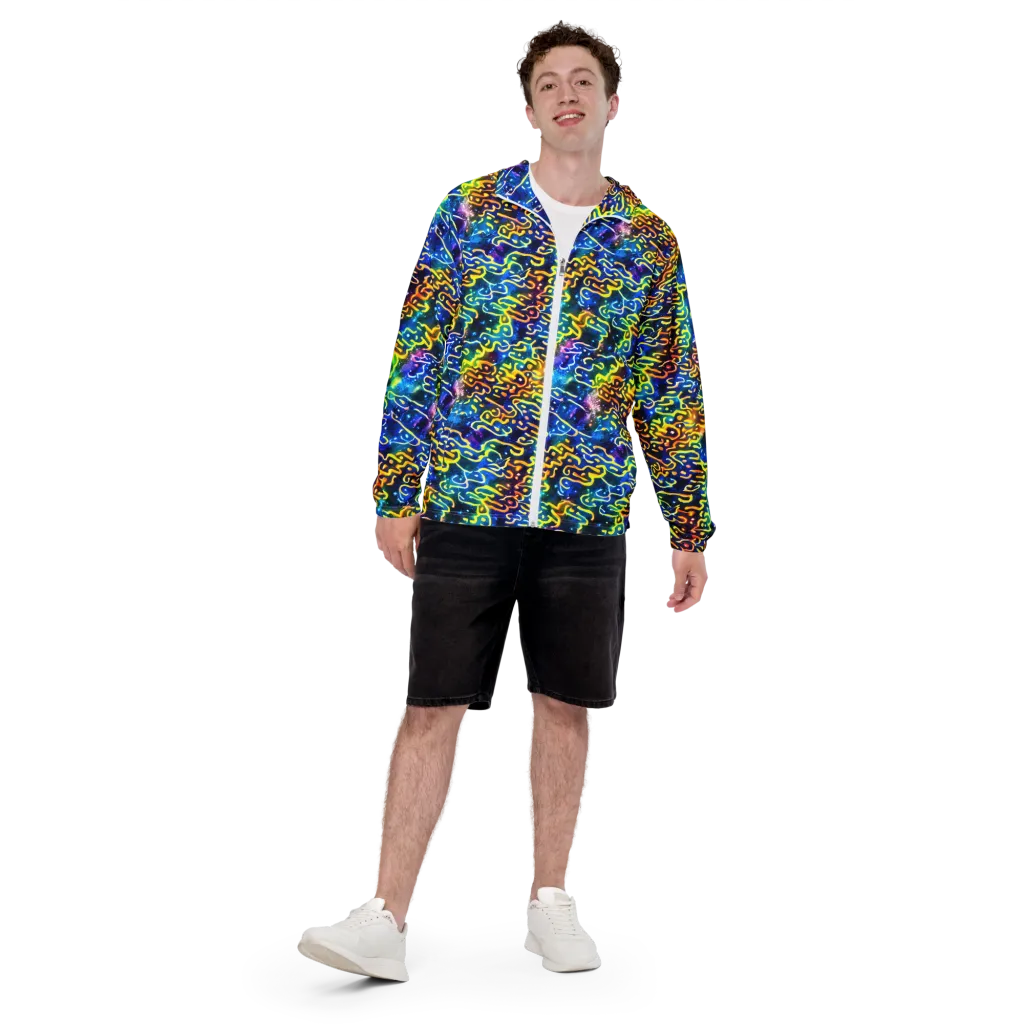 Astral Ampersand on Men's Windbreaker — Front