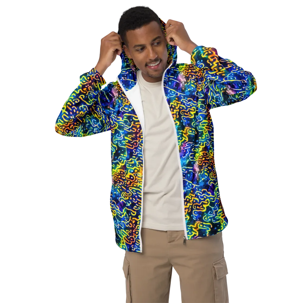 Astral Ampersand on Men's Windbreaker — Front
