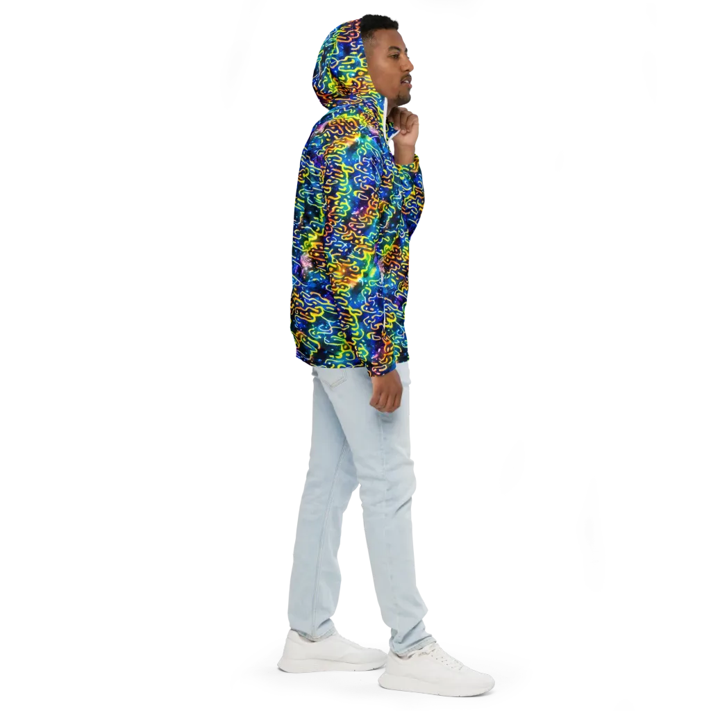 Astral Ampersand on Men's Windbreaker — Right