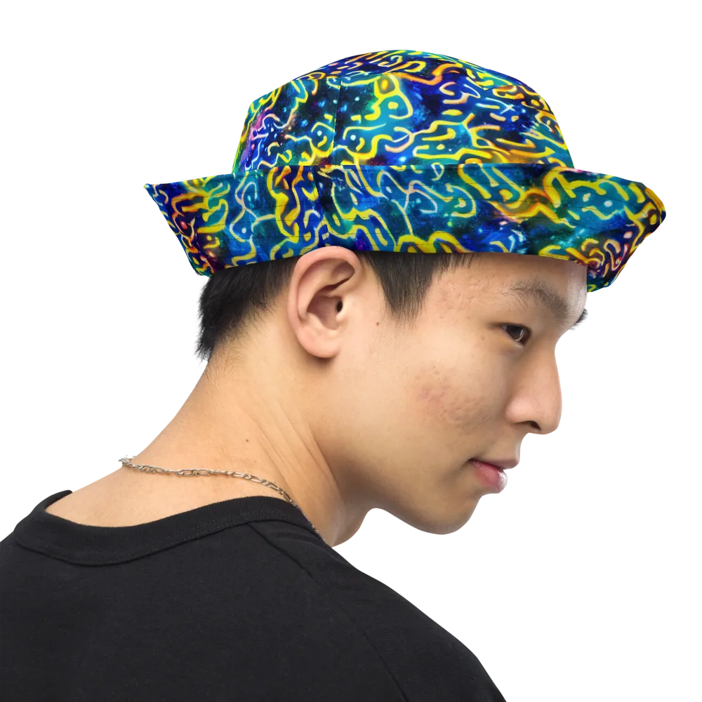 Astral Ampersand on Reversible Bucket Hat — Right Outside