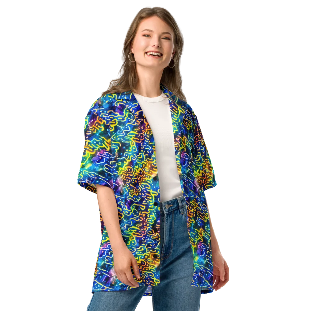 Astral Ampersand on Button Shirt — Front