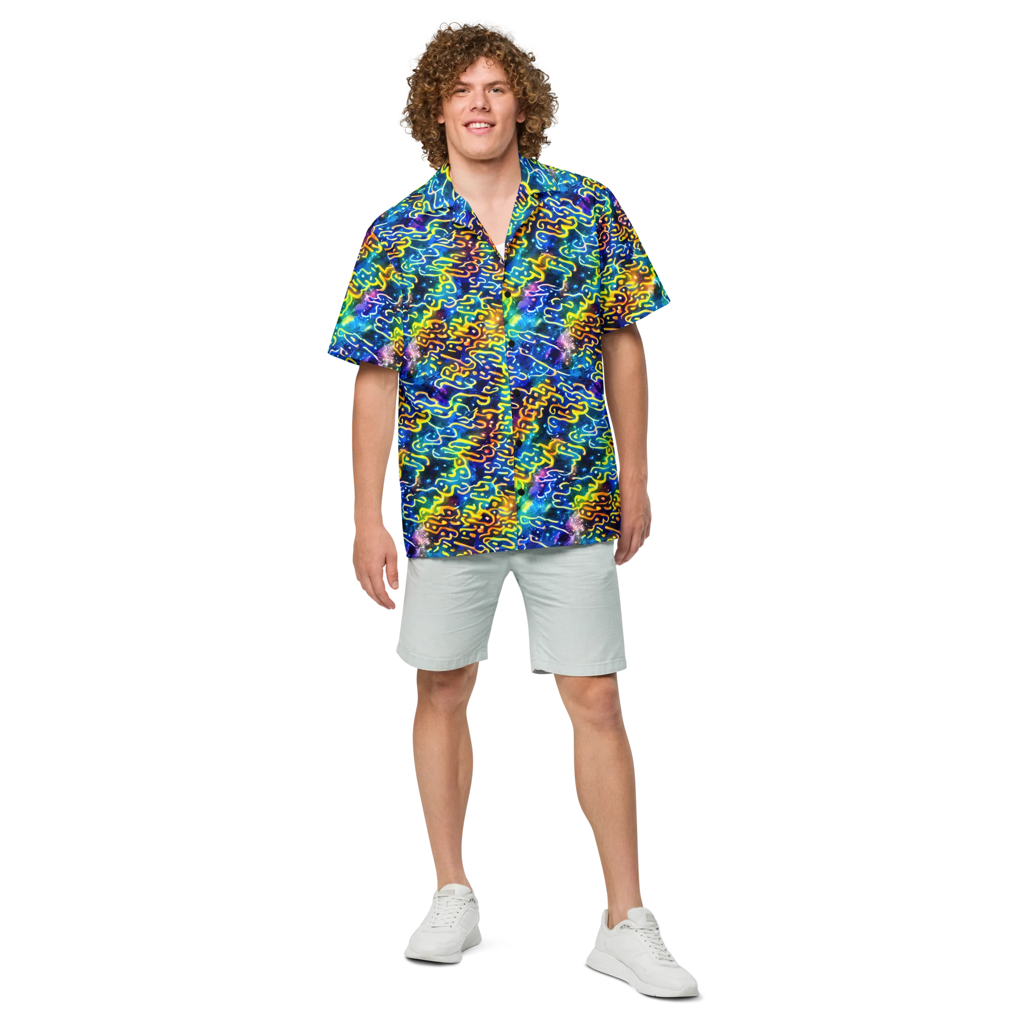 Astral Ampersand on Button Shirt — Front