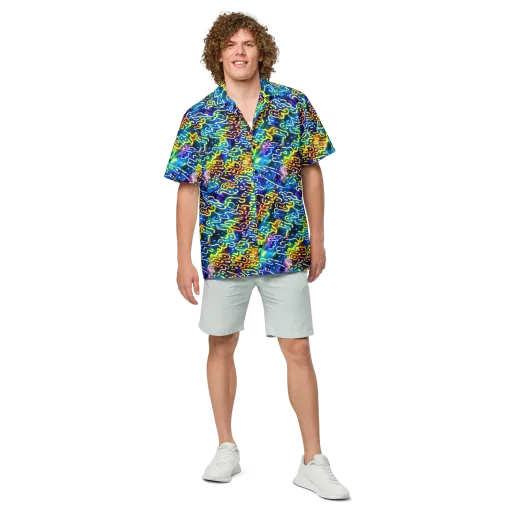 Astral Ampersand on a Button Shirt