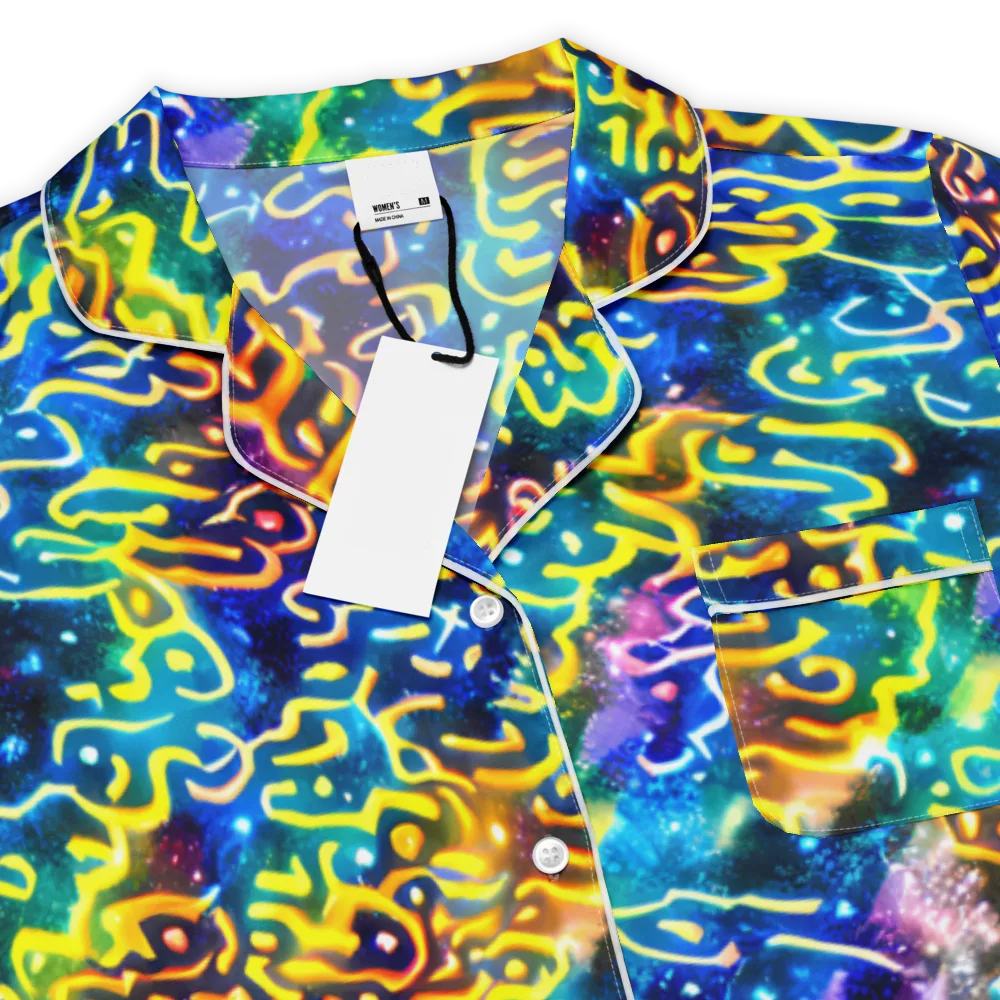 Astral Ampersand on Women's Short Sleeve Pajama Top — Product details