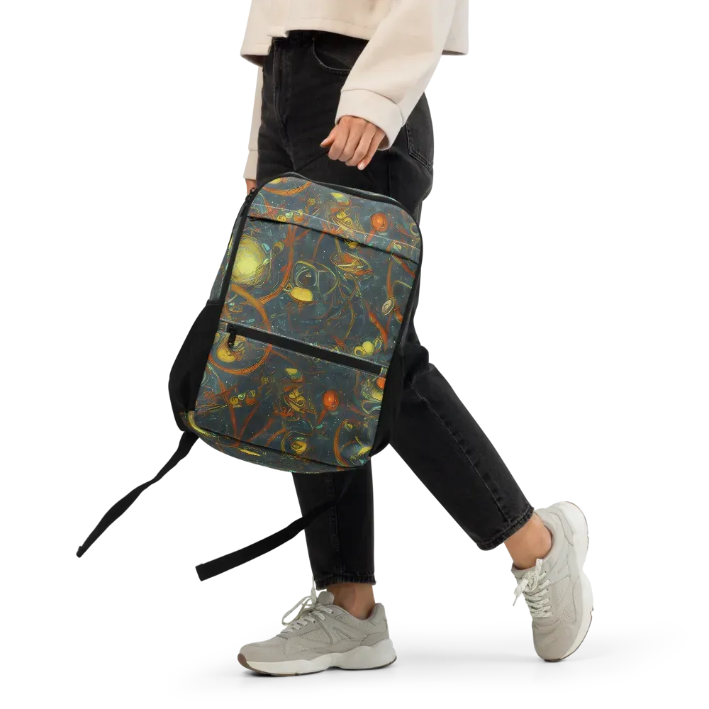 Deepwater Fire on Utility Backpack — Front