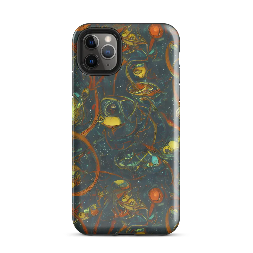Deepwater Fire on Tough Case for iPhone® — Front