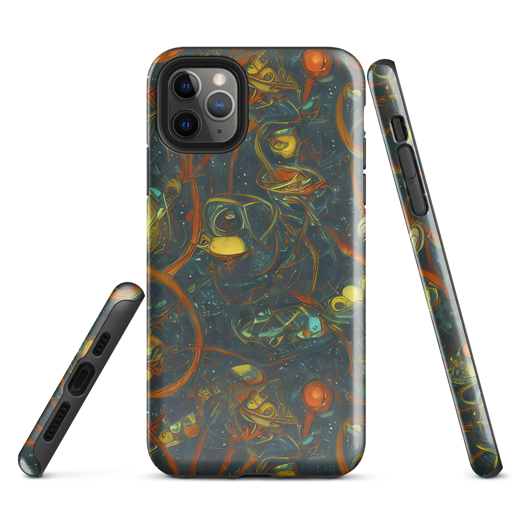 Deepwater Fire on Tough Case for iPhone® — Front