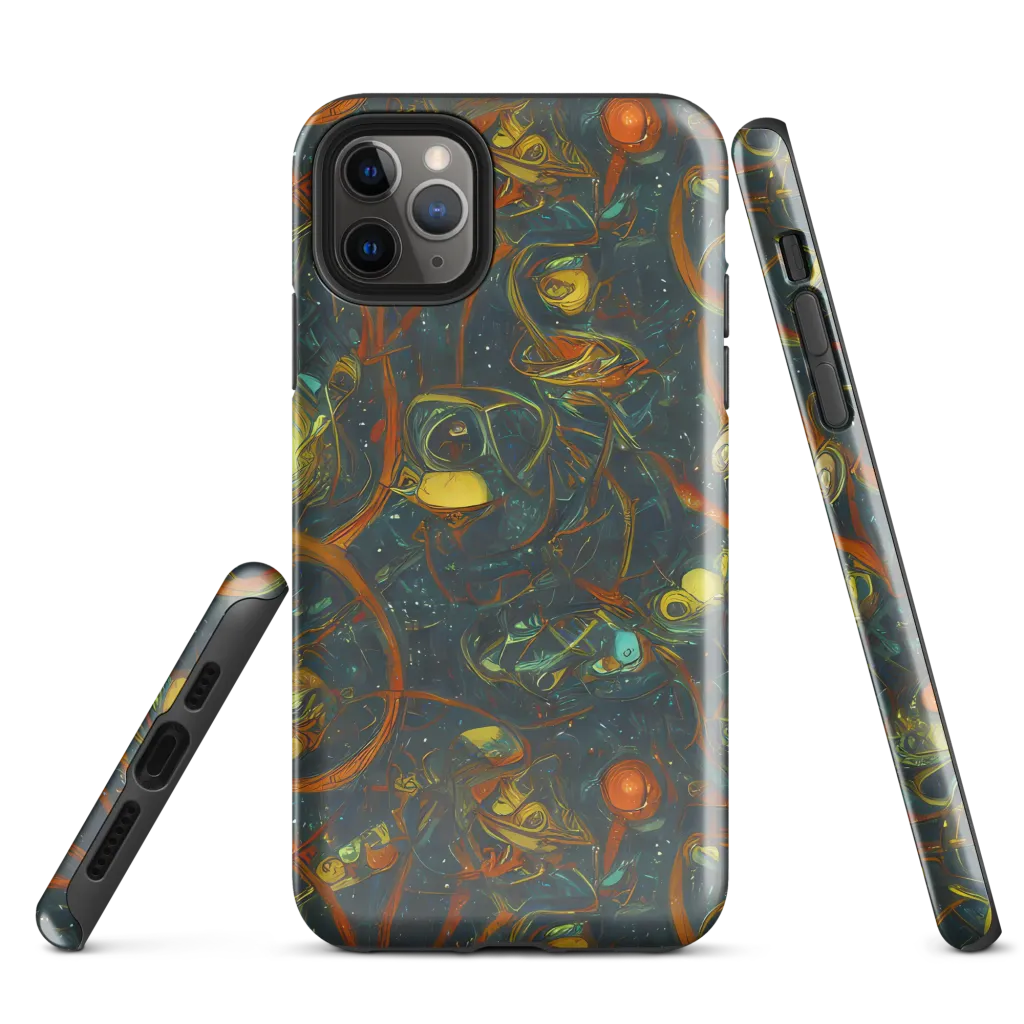 Deepwater Fire on Tough Case for iPhone® — Front
