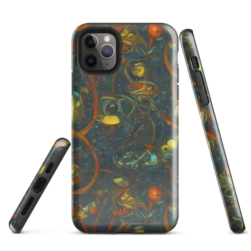 Deepwater Fire on a Tough Case for iPhone®