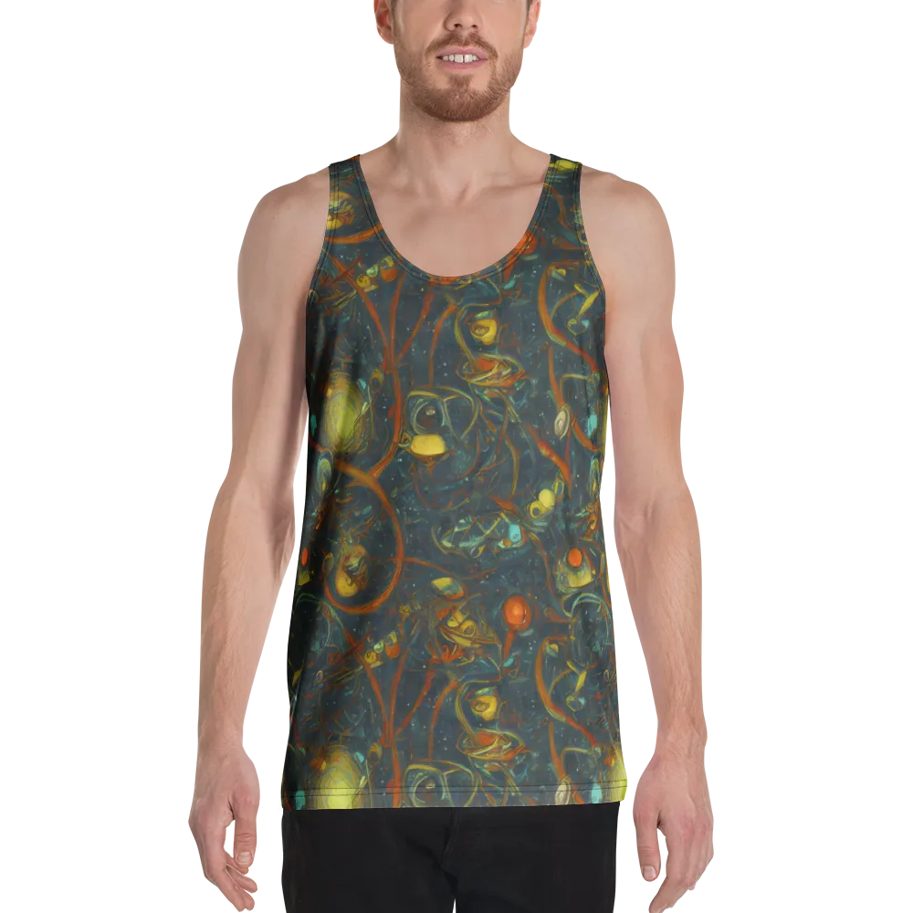 Deepwater Fire on Men's Tank Top — Front