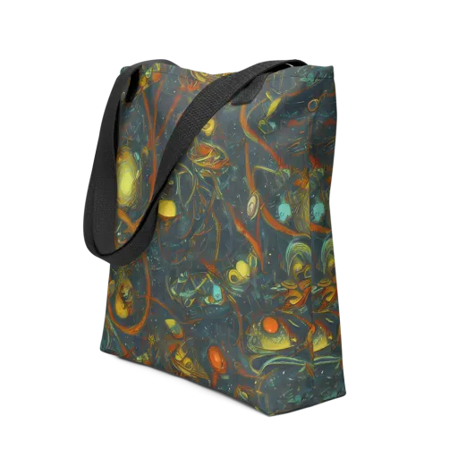 Deepwater Fire on a Tote Bag
