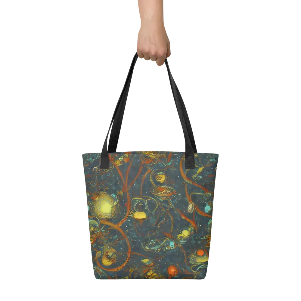 Deepwater Fire on Tote Bag — Front