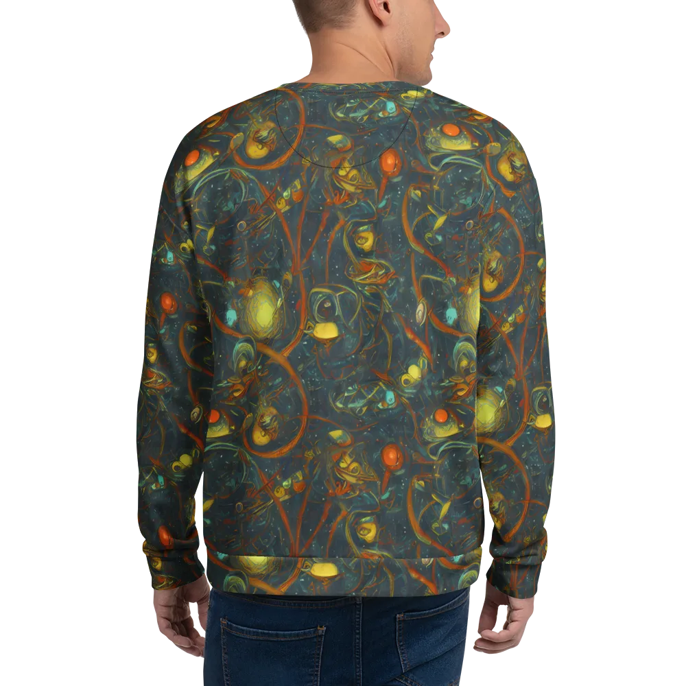 Deepwater Fire on Sweatshirt — Back