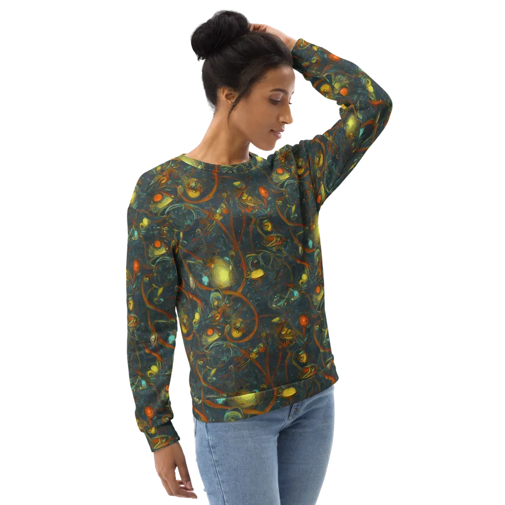 Deepwater Fire on Sweatshirt — Right Front