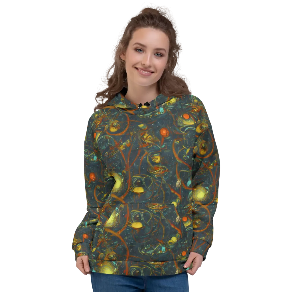 Deepwater Fire on Hoodie — Front