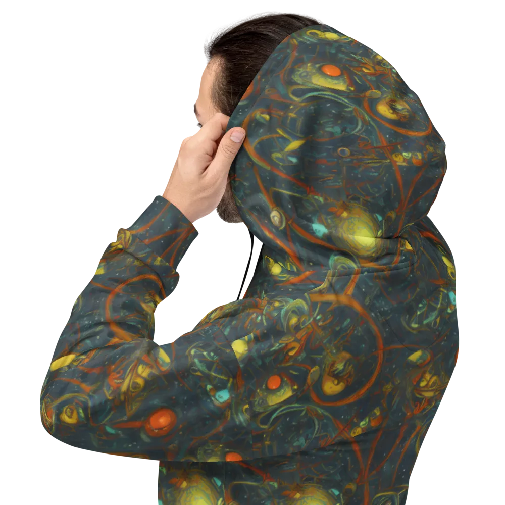 Deepwater Fire on Hoodie — Back