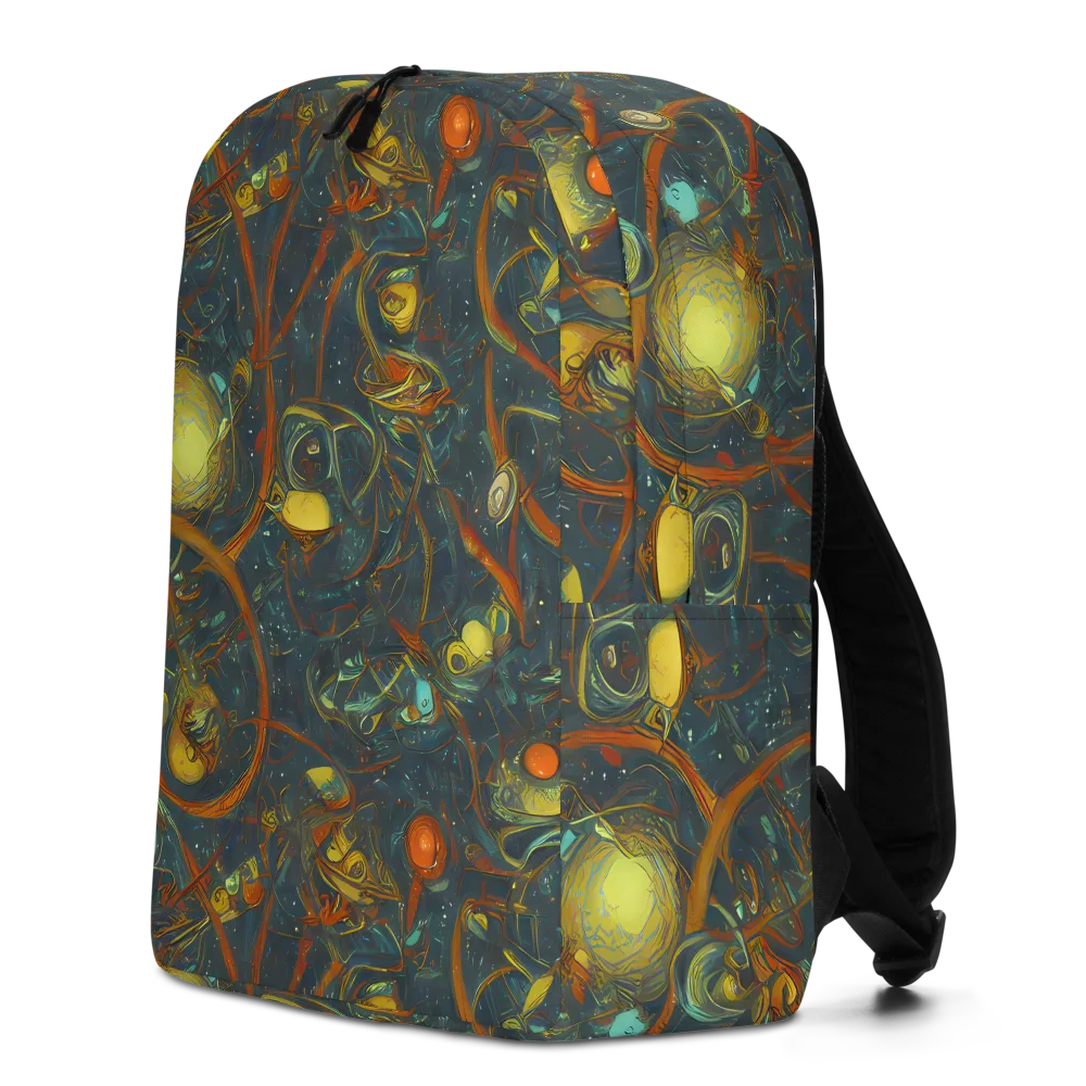 Deepwater Fire on Minimalist Backpack — Left