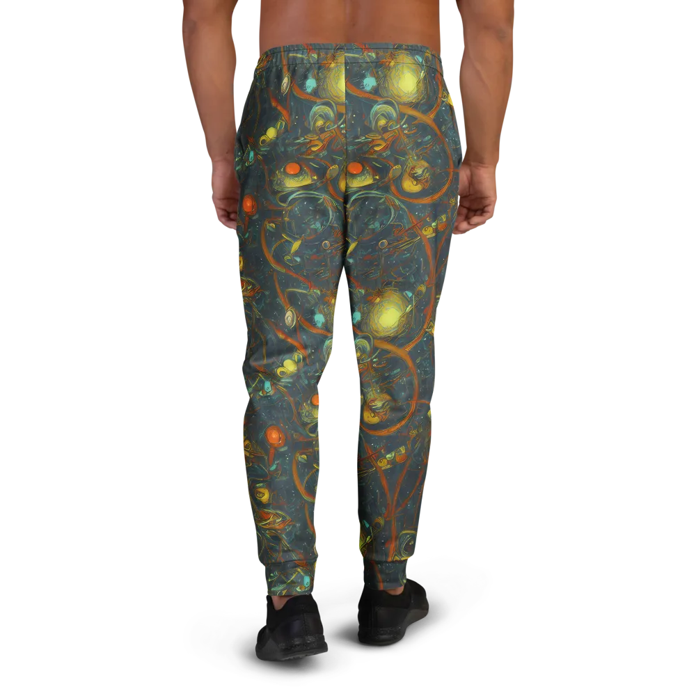 Deepwater Fire on Men's Joggers — Back