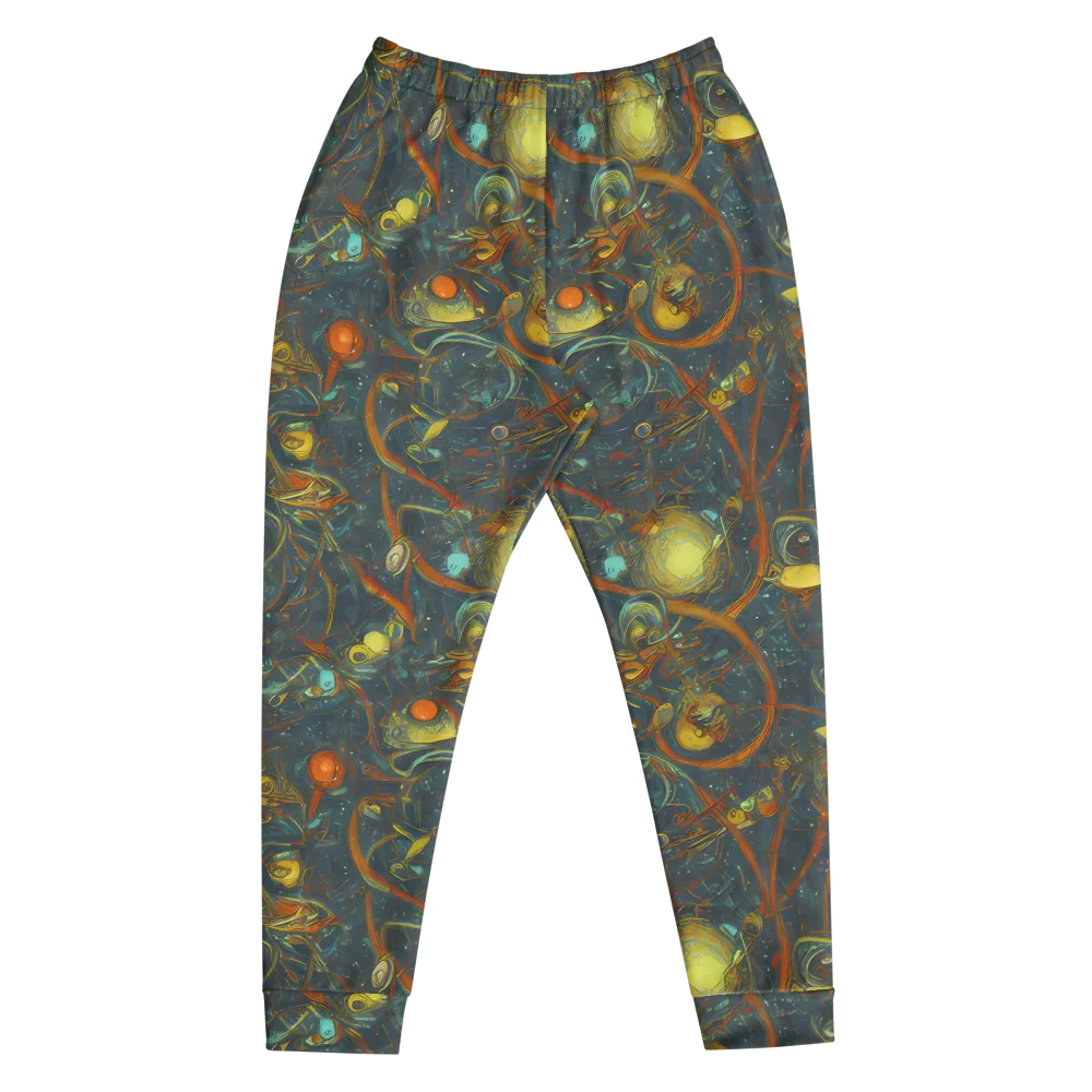 Deepwater Fire on Men's Joggers — Front