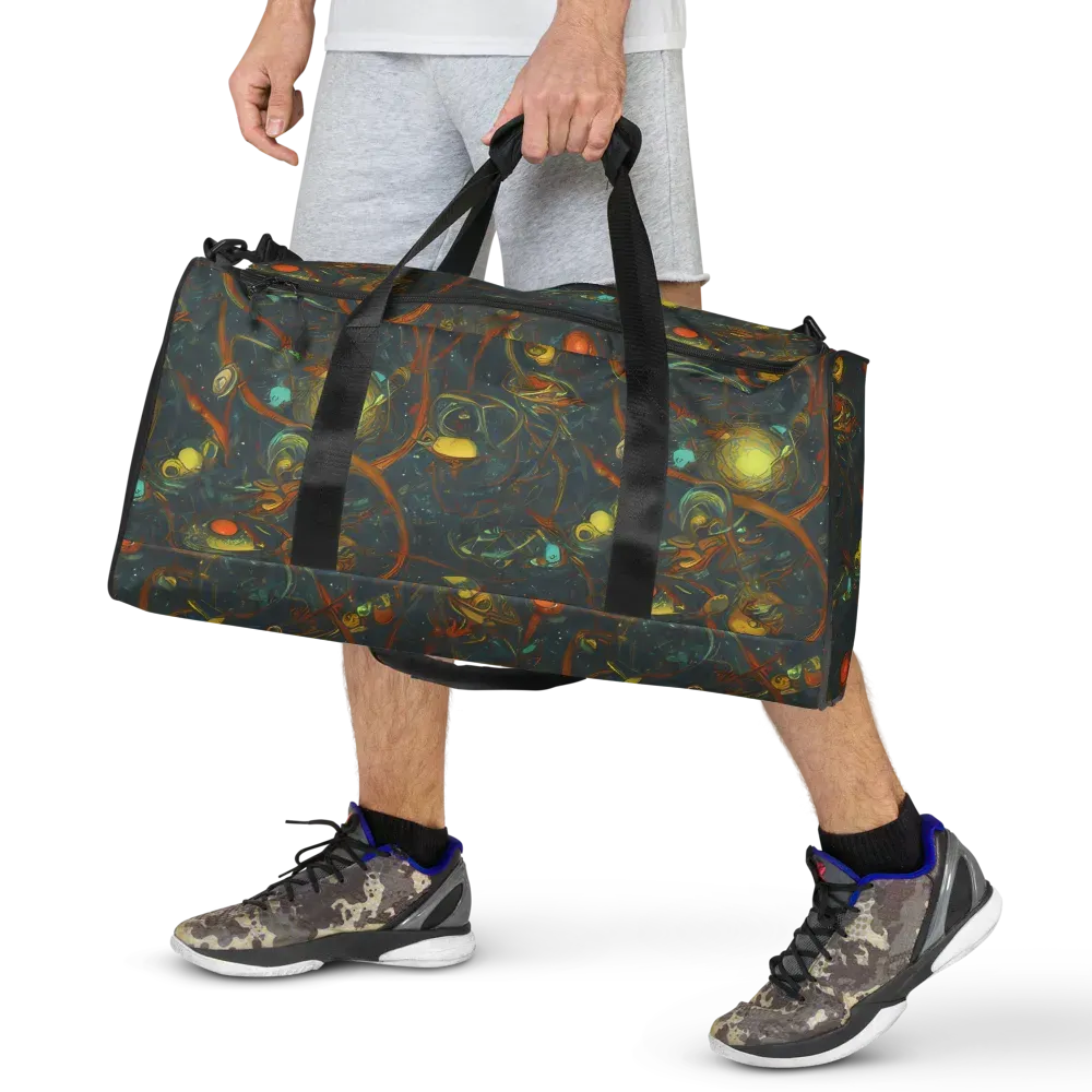 Deepwater Fire on Duffle Bag — Front