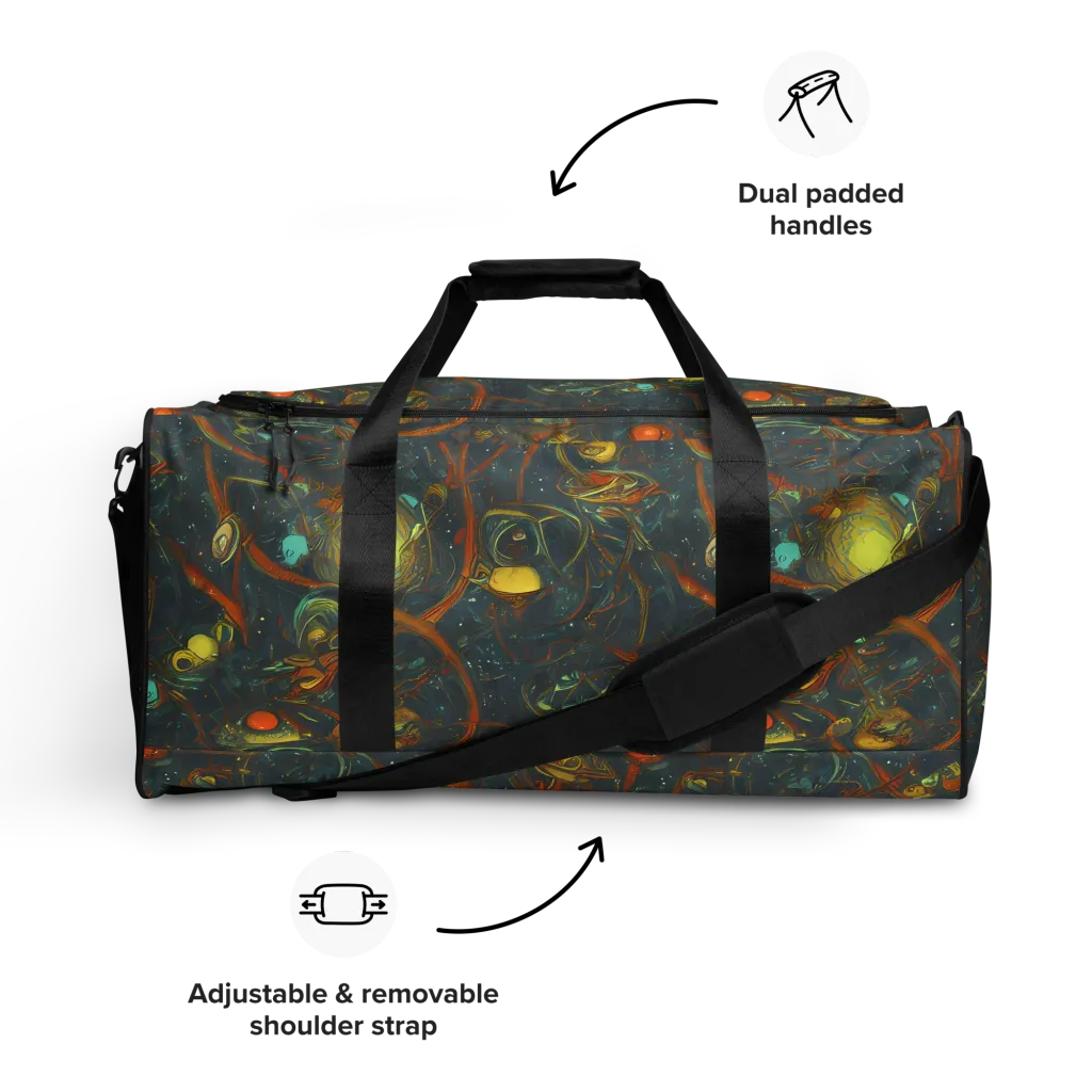 Deepwater Fire on Duffle Bag — Front