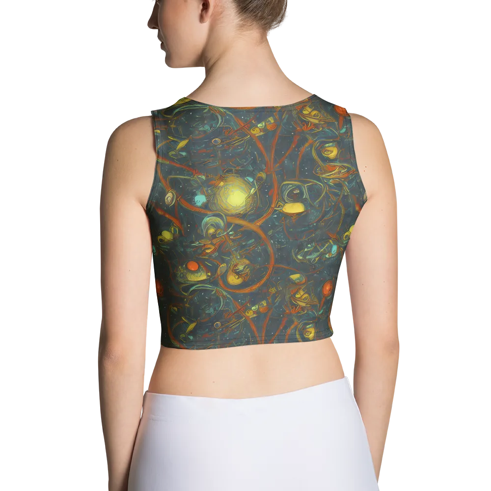 Deepwater Fire on Crop Top — Back