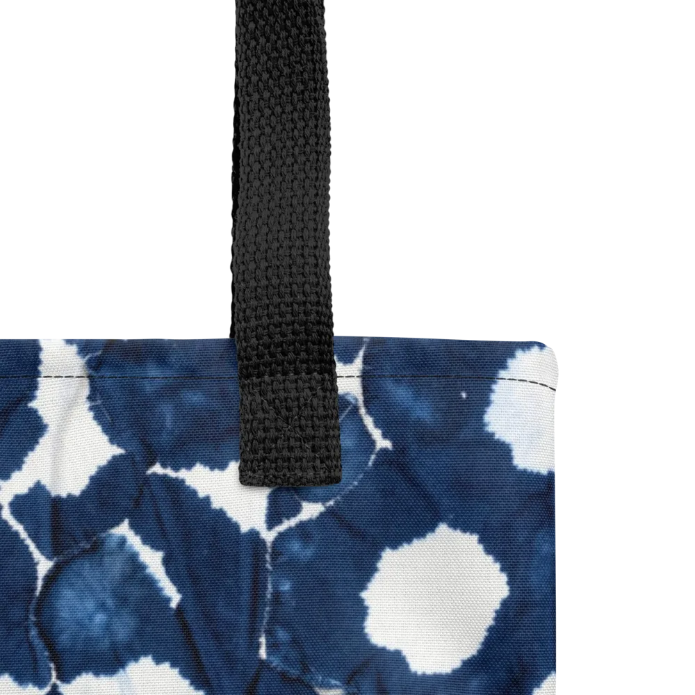 Shibori Midnight on Tote Bag — Product details