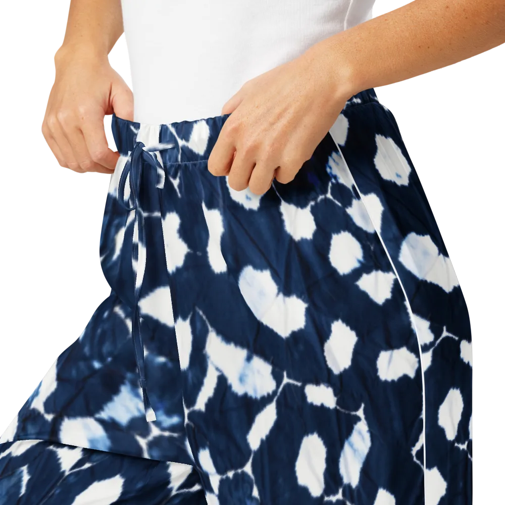 Shibori Midnight on Women's Pajama Pants — Product details
