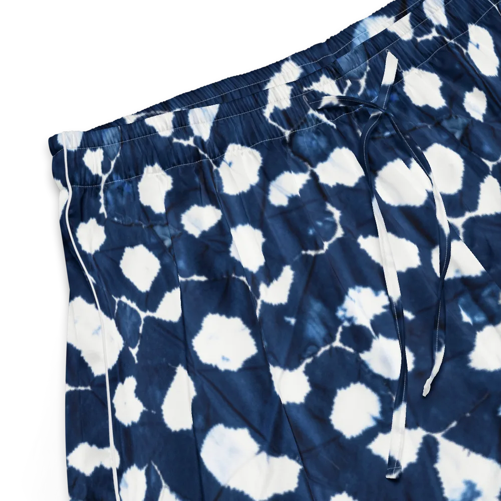 Shibori Midnight on Women's Pajama Shorts — Product details
