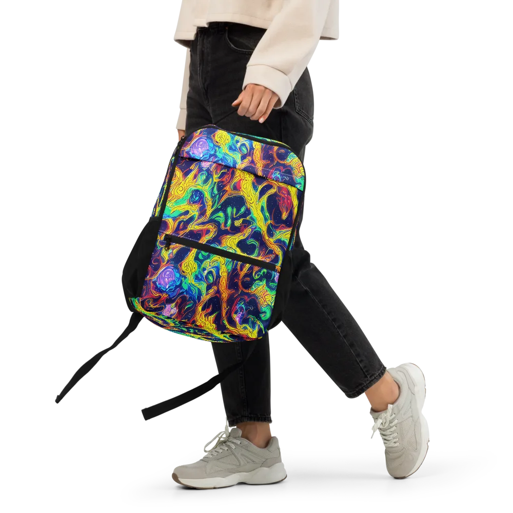Fever Dream Galaxy on Utility Backpack — Front