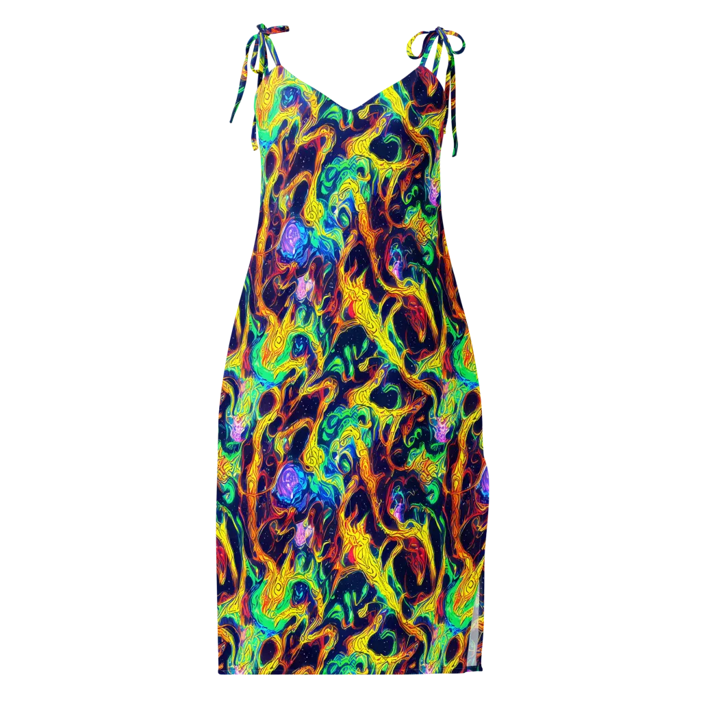Fever Dream Galaxy on Slip Dress — Front