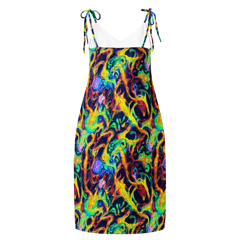 Fever Dream Galaxy on Slip Dress — Back