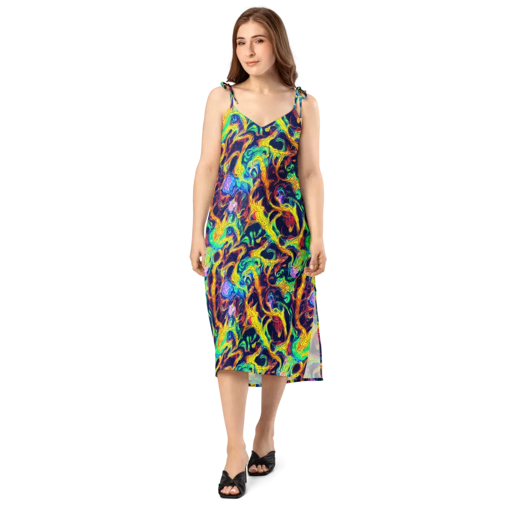 Fever Dream Galaxy on Slip Dress — Front