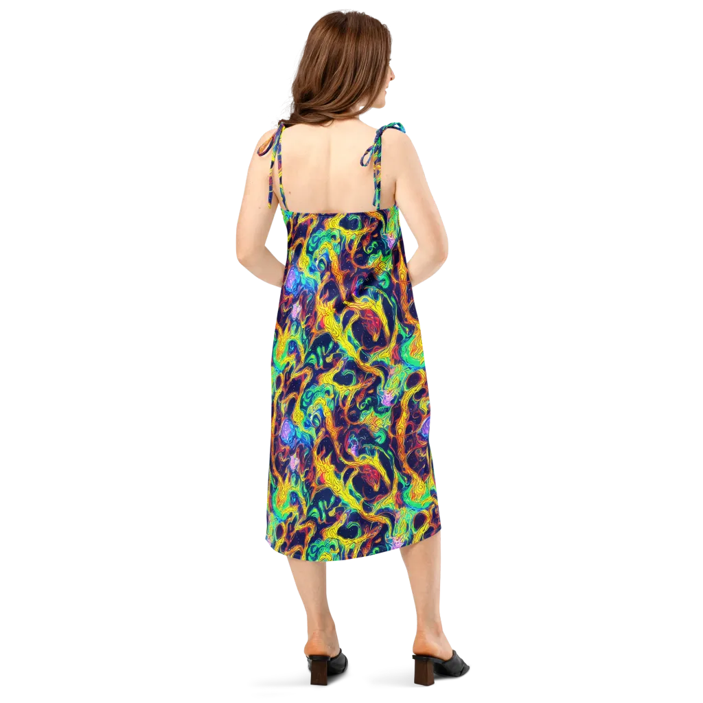 Fever Dream Galaxy on Slip Dress — Back