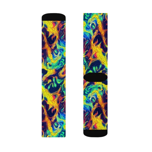 Fever Dream Galaxy on a Socks