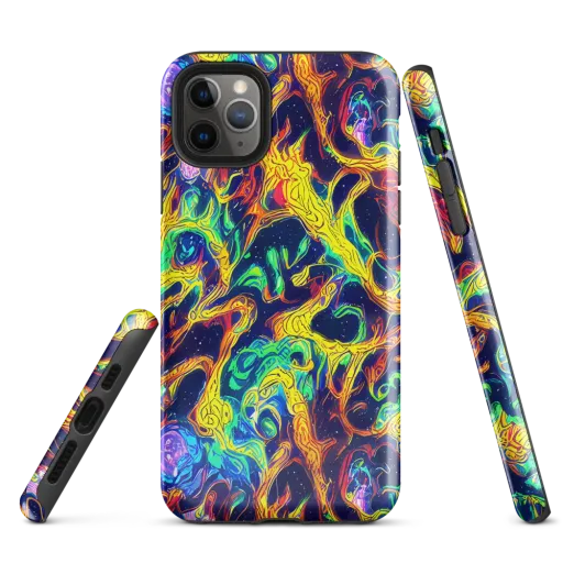 Fever Dream Galaxy on a Tough Case for iPhone®