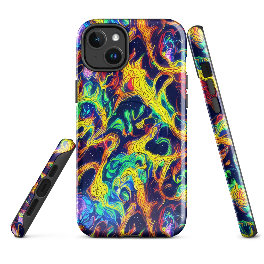 Fever Dream Galaxy on MagSafe Tough Case for iPhone® — Front