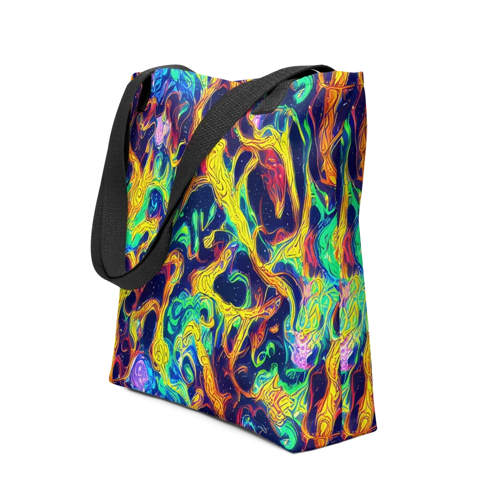 Fever Dream Galaxy on Tote Bag — Front