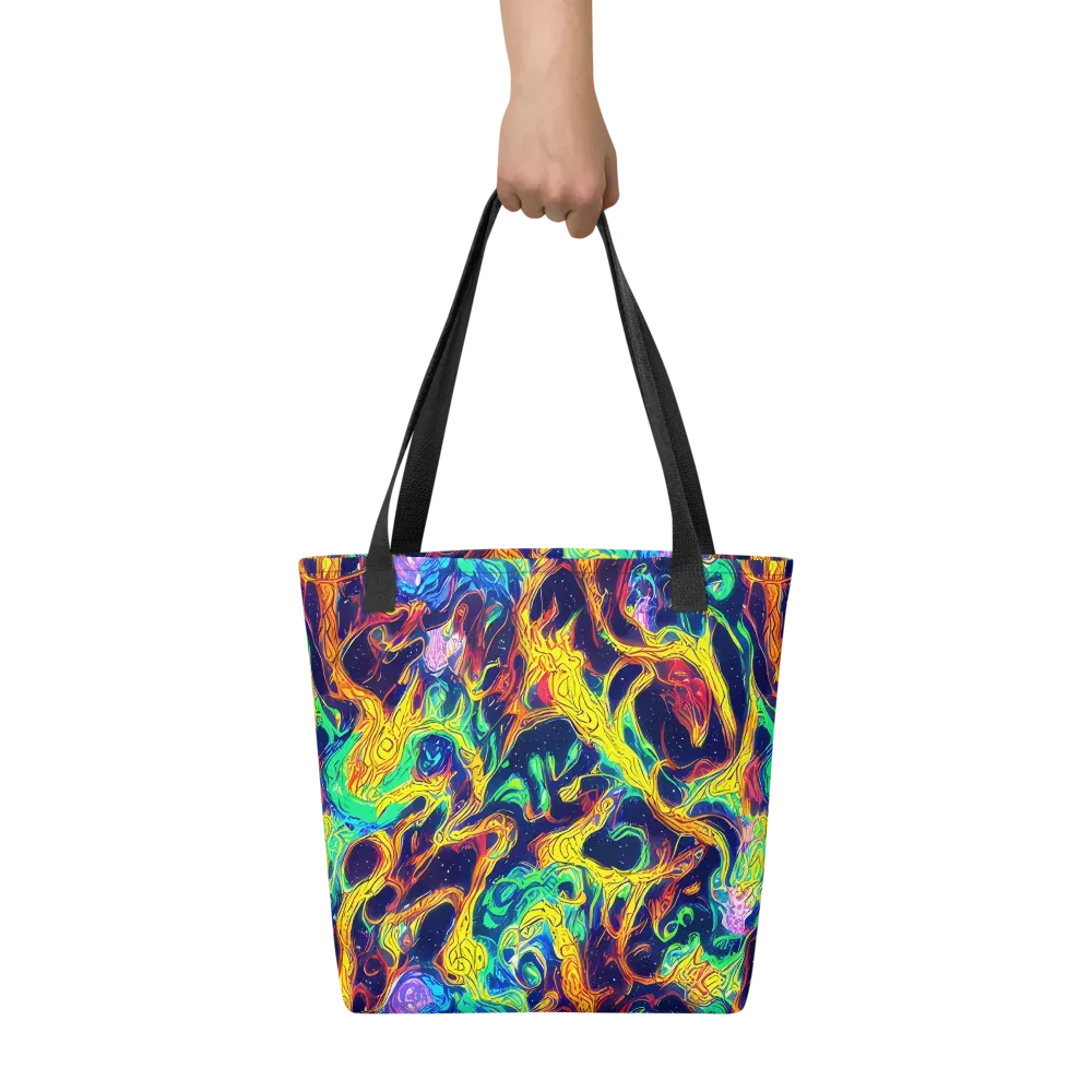 Fever Dream Galaxy on Tote Bag — Front
