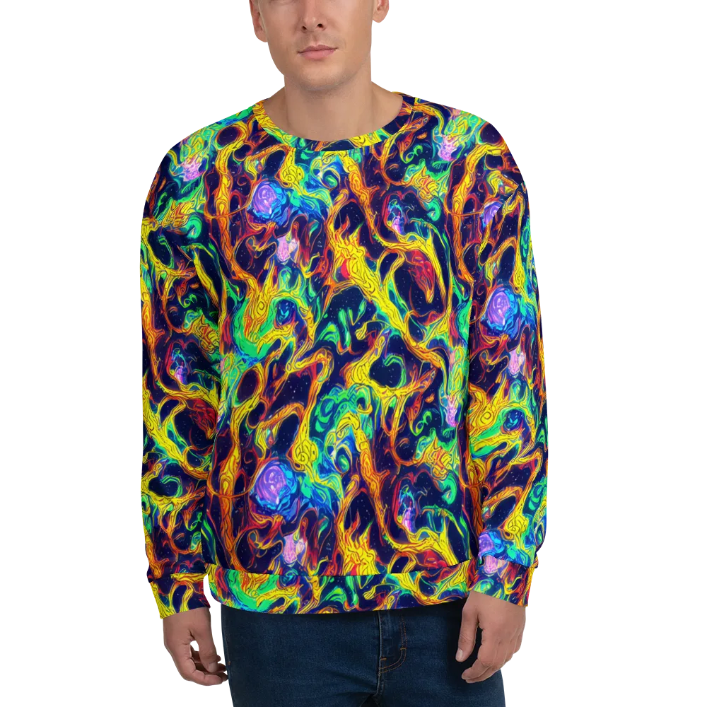 Fever Dream Galaxy on Sweatshirt — Front
