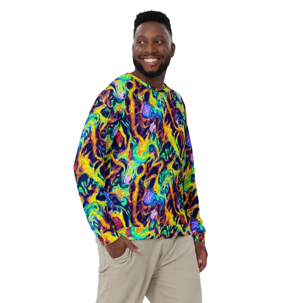 Fever Dream Galaxy on Sweatshirt — Front