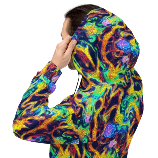 Fever Dream Galaxy on a Hoodie