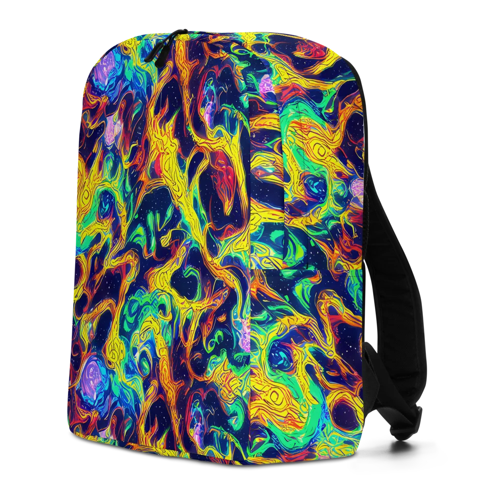 Fever Dream Galaxy on Minimalist Backpack — Left