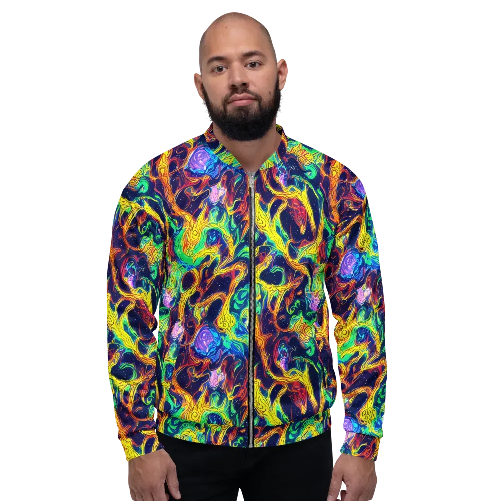 Fever Dream Galaxy on Bomber Jacket — Front