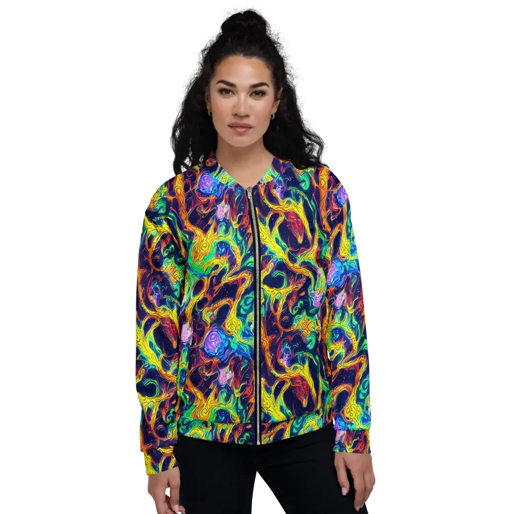 Fever Dream Galaxy on Bomber Jacket — Front
