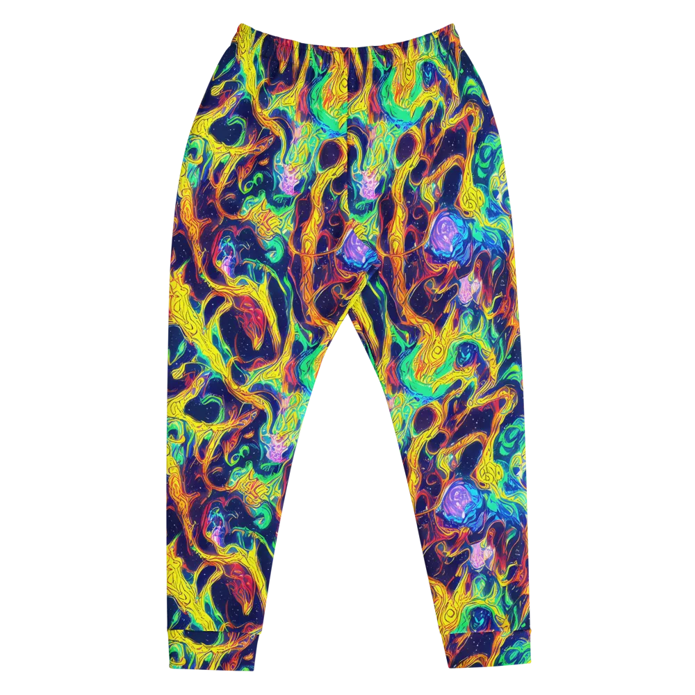 Fever Dream Galaxy on Men's Joggers — Front